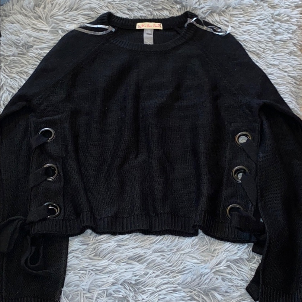 Black sweater